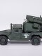 T-Model American Hummer Avenger Anti-Aircraft System Frontline Regional Defense Green Painted Finished Product