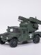 T-Model American Hummer Avenger Anti-Aircraft System Frontline Regional Defense Green Painted Finished Product