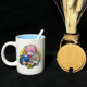 Man Hypnosis Microphone Ceramic Cup Personalized Mug with Cover Yamada Ichiro Game Animation Peripheral Water Cup