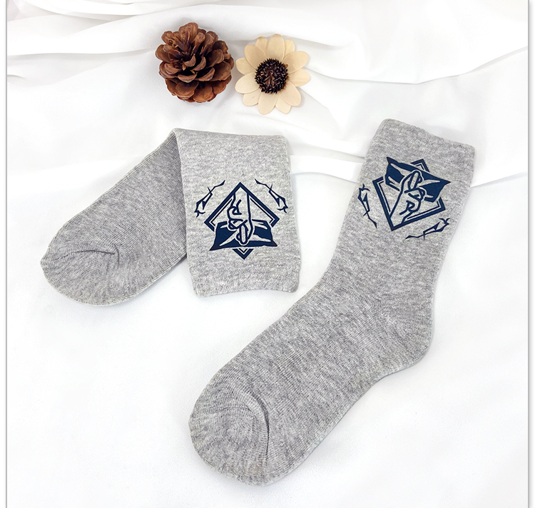 Jujutsu Kaisen Shorts - Itadori Yuuji Gojo Satoru Fushiguro Sukuna Gray Unisex Middle Tube Socks 5 - OFFICIAL ®Jujutsu Kaisen Merch O1CN01akqk9E2I5gJLG5by8 !!1050919235 - OFFICIAL ®Jujutsu Kaisen Merch