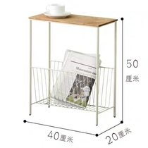 Nordic sofa side a few iron side table mini simple side cabinet small coffee table living room corner narrow bedside table small square table