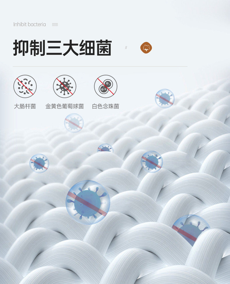 南极人 100%纯棉秋裤 2条 图3