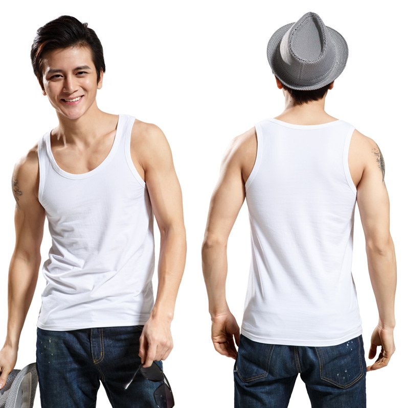 Nam Cực vest nam mùa hè nam thanh niên thể thao tự trồng bông thể dục kéo dài 3 mảnh áo YS bán áo lót nữ đẹp