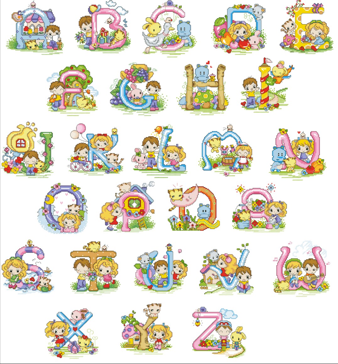 (Mrs Zhang Xiaocool) Self-fit Cross embroidered kit plastic plate fridge with Paradise letters