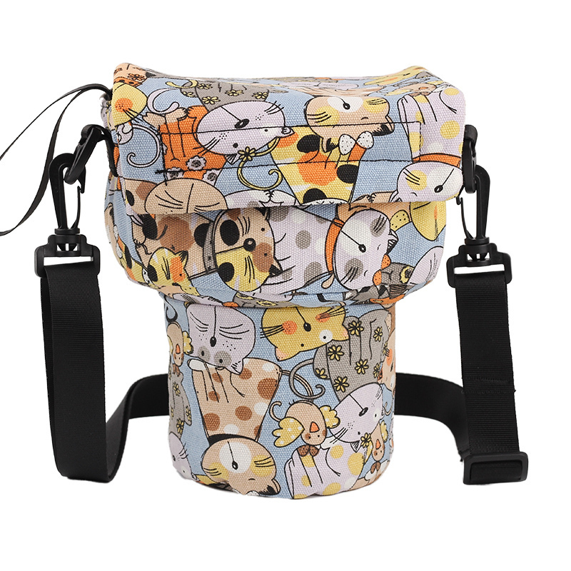 Canon 200D2 Generation SLR camera bag cute liner bag set 1300D 1500D monocular bag Portable photography bag