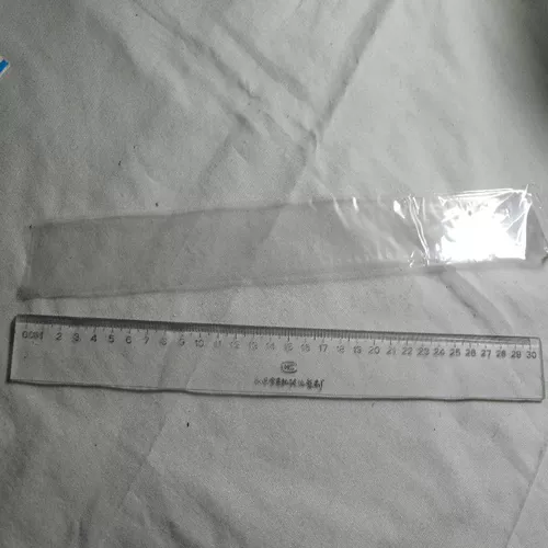 Подлинная полная 50 бесплатная доставка Shenyang Organic Glass 30 см прямой линейка физическая стрельба Рисование канцелярские товары правителя канцелярские товары