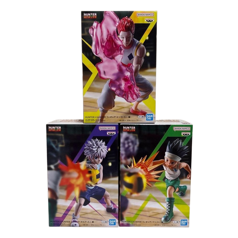 Japanese Authentic Eyewear Factory Full-Time Employee Hunter Hunter Hisoka, Killua, Greed Island, Scenery Figure