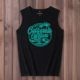 Áo thun không tay nam thương hiệu vest lỏng lẻo hip hop cotton thoáng khí tập thể dục áo len cỡ lớn vượt rào mùa hè - Áo vest cotton áo chi lê