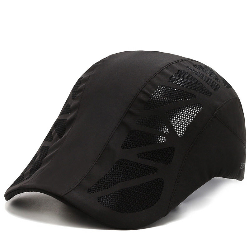 Summer speed dry cap thinner Cool Hat Forward Cap Fashion Casual Bray Duck Tongue Cap Sunscreen Sunscreen Hood Male Thin