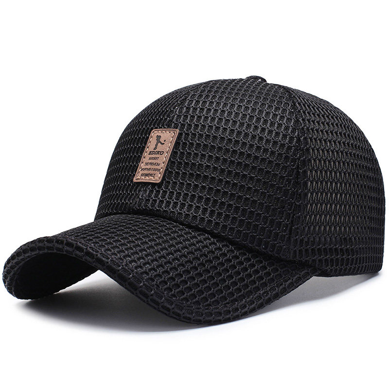 Hat Men Summer Outdoor Sun Protection Fishing Cap Sun Hat Casual Breathable Mesh Baseball Cap Midlife Daddy Cap