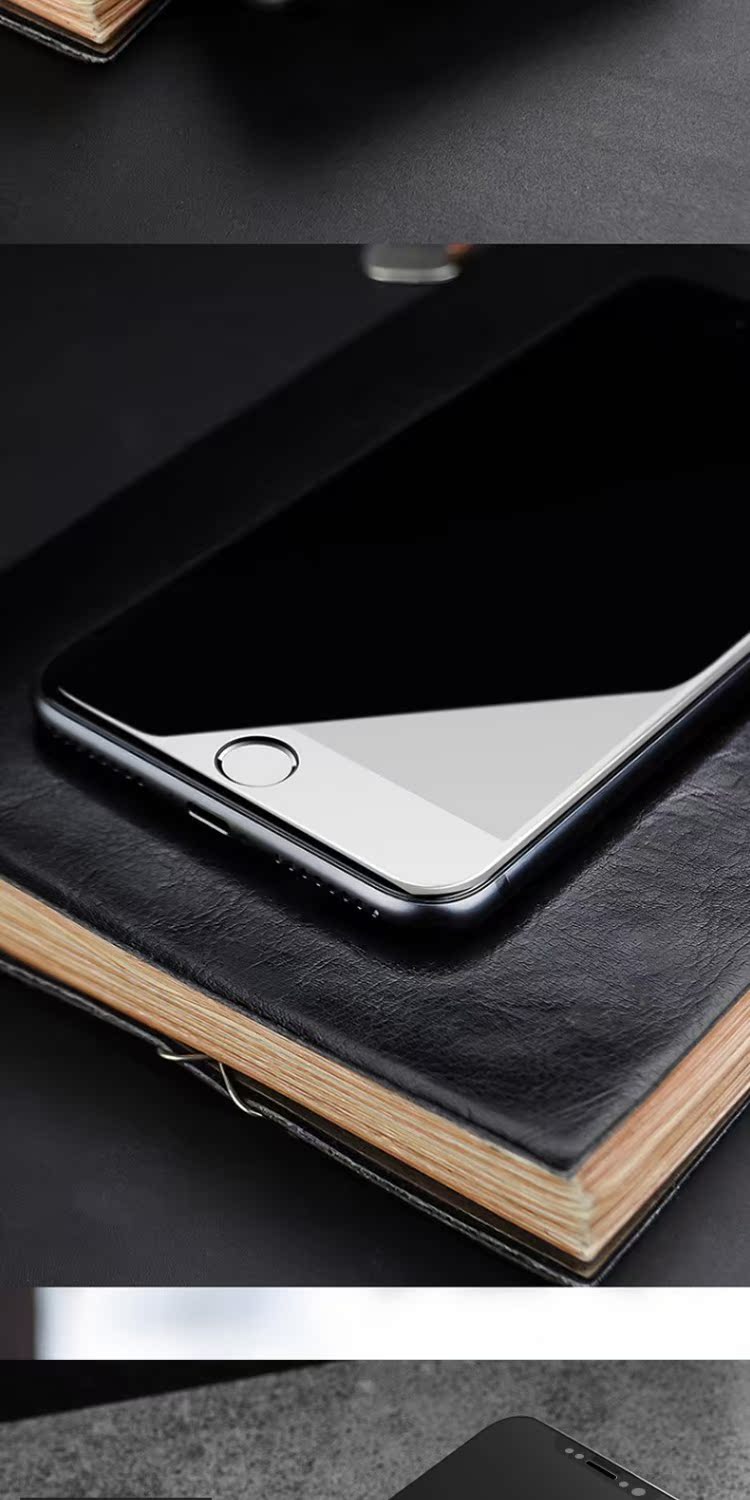 Táo phim x thép iPhoneXr xsmax 7/6 / 8plus cạnh cứng kính toàn màn hình phim thép điện thoại - Phụ kiện điện thoại di động ốp iphone 7