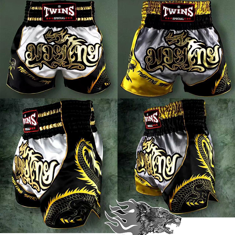 Thailand imported twins shorts boxing shorts Muay Thai shorts men's and women's shorts