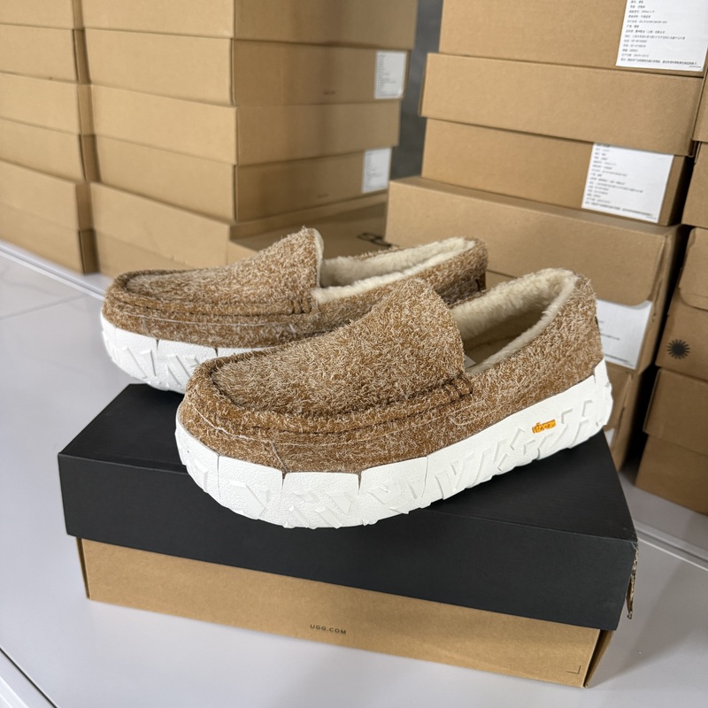 Ugg Genuine Product from the Store, Classic Thick-Soled Unisex Comfortable Wool Loafers 1167670, Three Colors