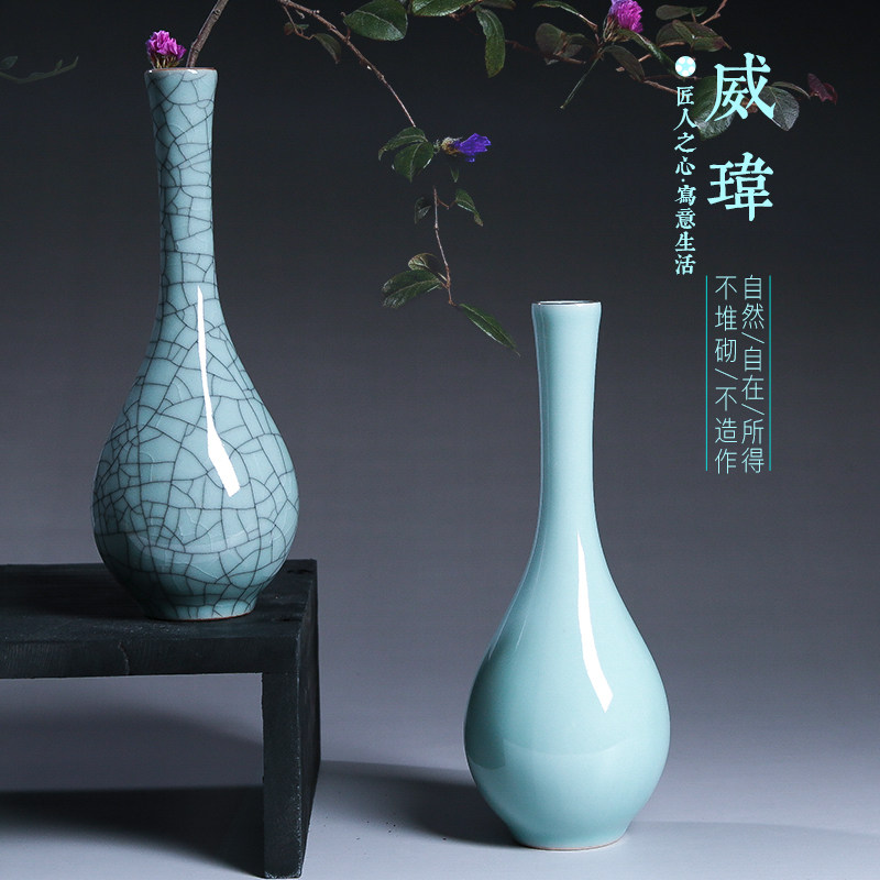 Minimalist Dry floral home Ornament Swing Accessories Ceramic Small Vase Living Room Adornment Flower Table Flower floral water Pink