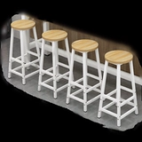 Стул домашний домохозяйство с высоким содержанием круглого гнома современный минималистский бар бесплатно доставка стойки перевозки ресторан Ресторан