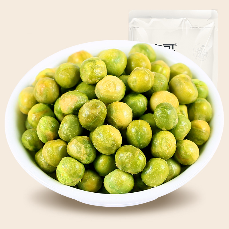 New Agrago Casual Dry Fruits Children Snacks Bean Products Garlic Scents Green Peas 100gx1 Pregnant Women Stir-fried Food Snack