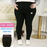 Mùa thu 200 kg bà bầu dưới quần legging mặc 300 chân béo XL cộng quần cotton nâng bụng