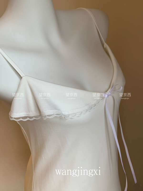 The Store's Treasure, Highly Recommended: Lanzing Modal Versatile and Flattering Nightgown Q, Stretchy Camisole Dress in White The Store's Treasure, Highly Recommended: Lanzing Modal Versatile and Flattering Nightgown Q, Stretchy Camisole Dress in White