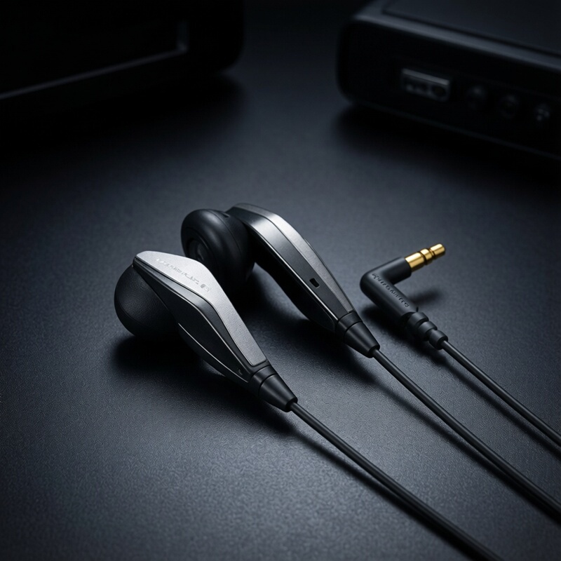 Senhai Huaqiang Mx375 Classic Flat-Head Earbuds Wired Headphones Semi-In-Ear Heavy Bass Original Mx500