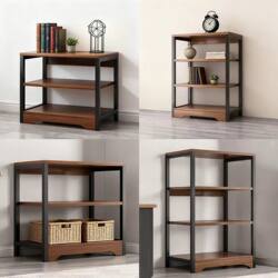 Study Floor-Standing Storage Rack, Living Room Corner Storage Rack, Display Rack Next to the Sofa, Multi-Layer Simple Narrow Gap Low Bookcase