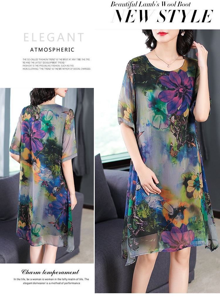 Robe femme SERIMAN en Mousseline - Ref 3328624 Image 23