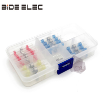 SST-P50 box 50 environmentally friendly waterproof Heat Shrinkable solder middle pipe double ring terminal Welding Heat Shrinkable tube