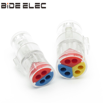 873 Two-three-pole lighting appliance with detachable connector 2 out of 4 out of 3 into 6 out of 10