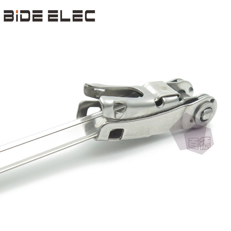 19mm wide Baide 304 white steel universal ratchet stainless steel cable tie Steel belt clamp bundle bundle 10 packs