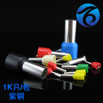 European type tube end connection terminal E2510 copper 2 5 square 1000 only package