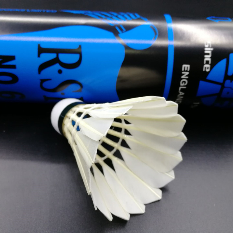 Golden Pat Goose Feather Badminton 12 Only Fit And Steady Drop Point Good Indoor Outdoor Competition Training