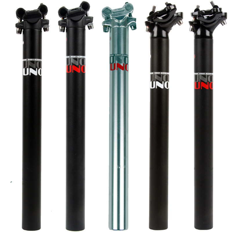 28.6mm Black Bicycle Seat Post Clamp Bike Adjustable Hex Screw