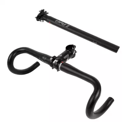 Taiwan-made UNO CR13 7050 aluminum ultra-light competition grade road bike small bend handle Bicycle handle stand seatpost rod