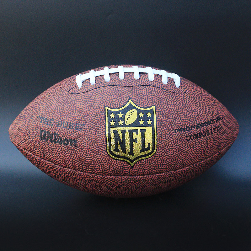 Wilson Rugby American Training Match Adult Kids Junior No. 3679 PU Simulation Leather Waist Flag Touchdown