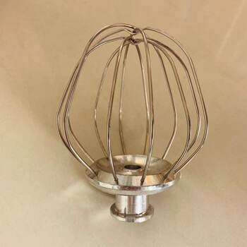 Original Snowtron Chef Machine Accessories Sc237/203R All-Metal Egg Beater Cage, Mixing Paddle, Dough Hook, and Egg Beater Net
