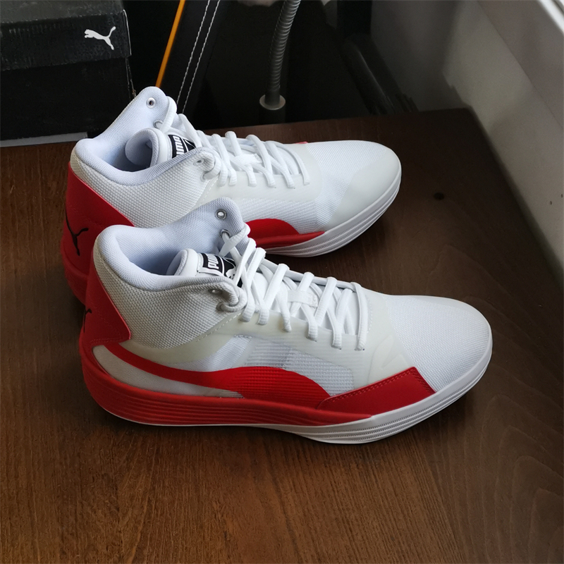 Puma Clyde All-Pro Team Mid Mid-Top Breathable Cushioning and Wear-Resistant Practical Basketball Shoes