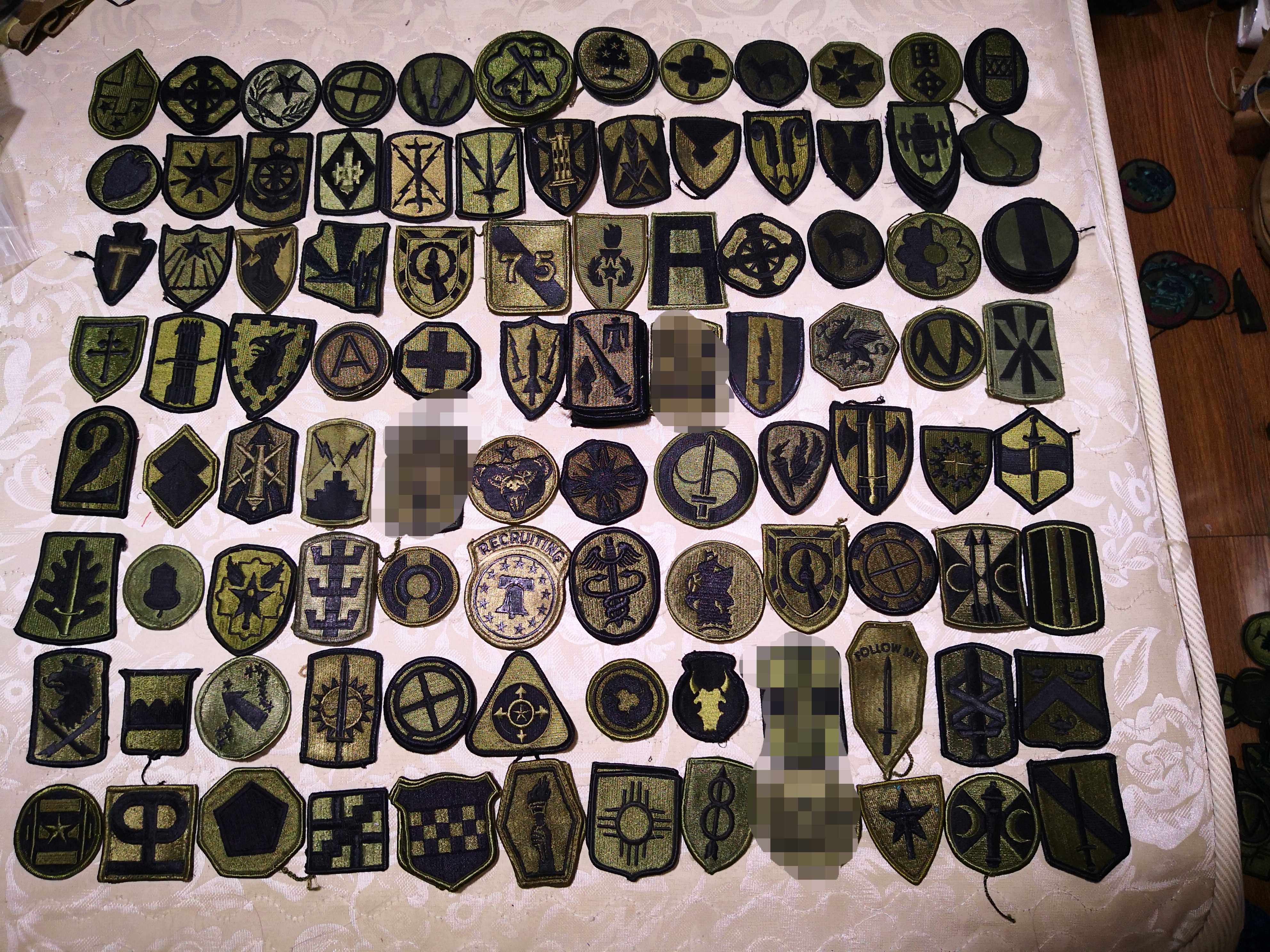 US US production US military version of original products Grounds bdu m65 available green og color arm badge rank skills