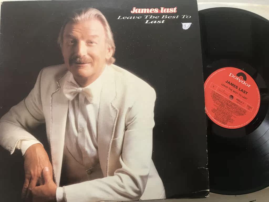Light music vinyl Lp James last James Laster leaves the best to the last British version