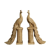 Статуя, стенд, павлин, скандинавский стиль, на удачу, подарок на день рождения