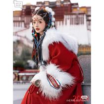 New Tibetan clothing for women new Tibetan robe Tibetan clothing ethnic style Lhasa clothing Tibetan clothing Tibetan performance