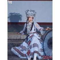 Amao Miao costumes big fish and begonia costumes new Miao girls suits Phoenix Banna Lijiang travel photography costumes
