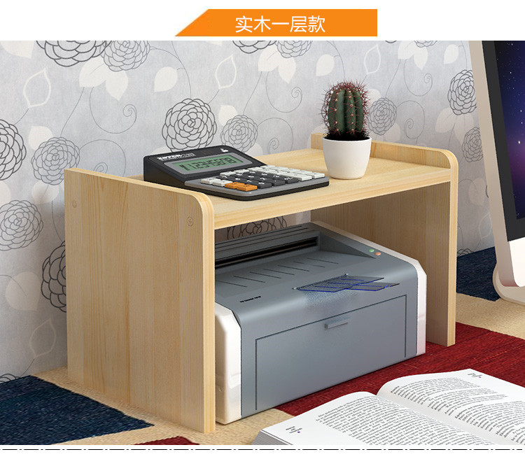 Printer Shelf Desktop Shelves Desk Storage Shelves Copier