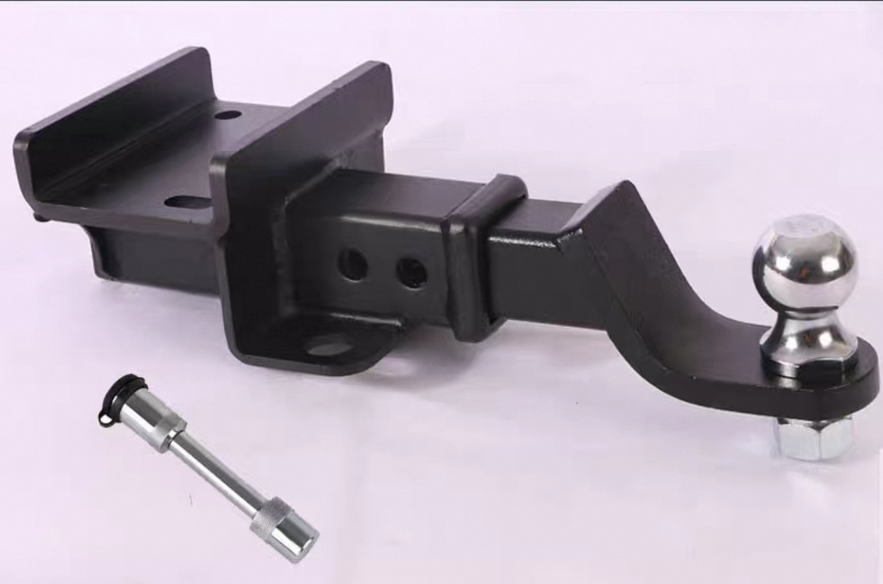 прицепное устройство 长城越野炮短款方口底座炮皮卡方口拖车钩推车臂球头自行车架接口 Xiaoshuai