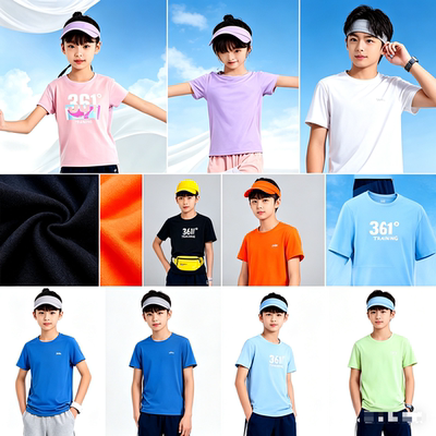361男童纯棉短袖女童T恤