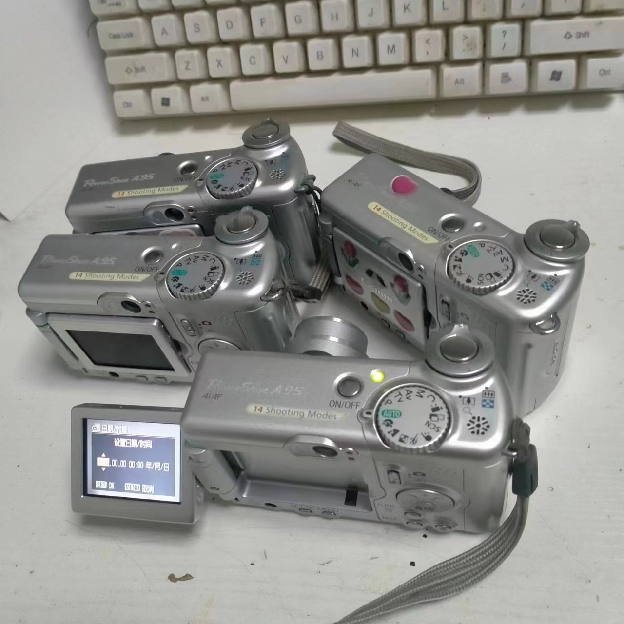 Canon Canon PowerShot A80 A95 A95 A610 A640 A640 retro CCD mesh red flipped screen-Taobao