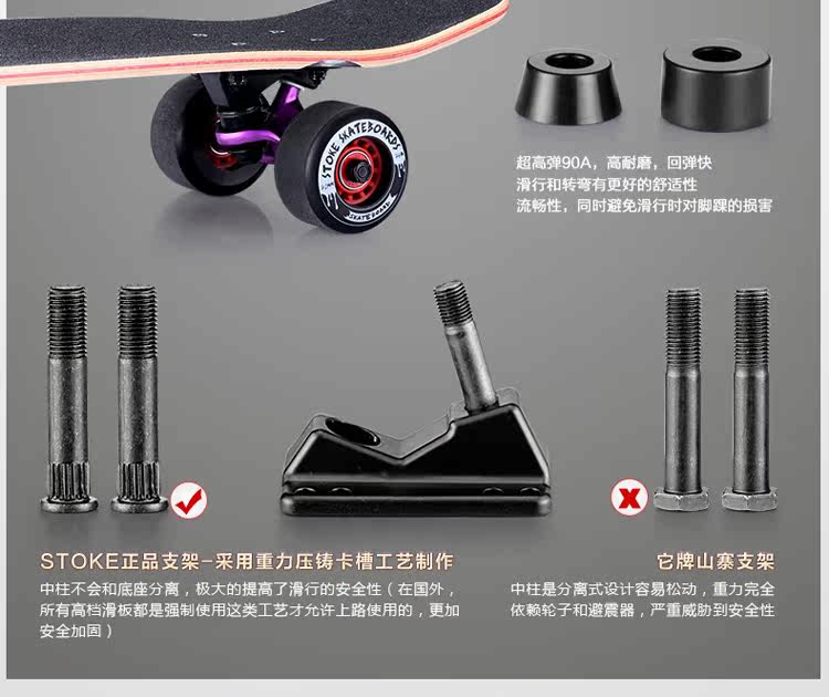 Skateboard pour homme femme enfant - Ref 2599148 Image 39