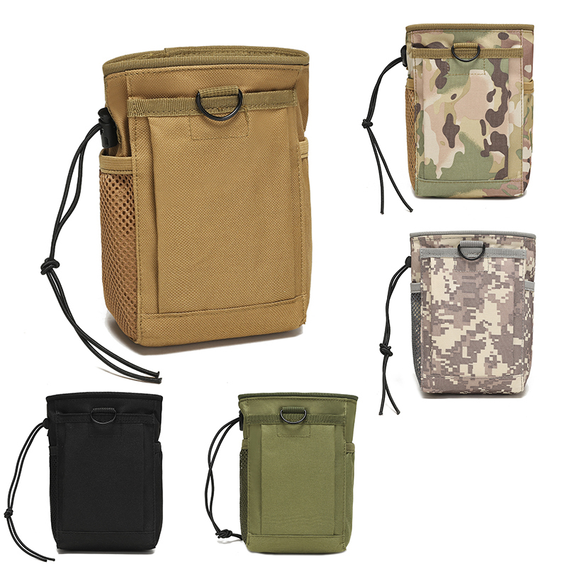 Outdoor Military Enthusiast Small Utility Bag Molle Camouflage Tactical Bag Integrated Bag Slingshot Tactical Bag Tactical Recovery Bag
