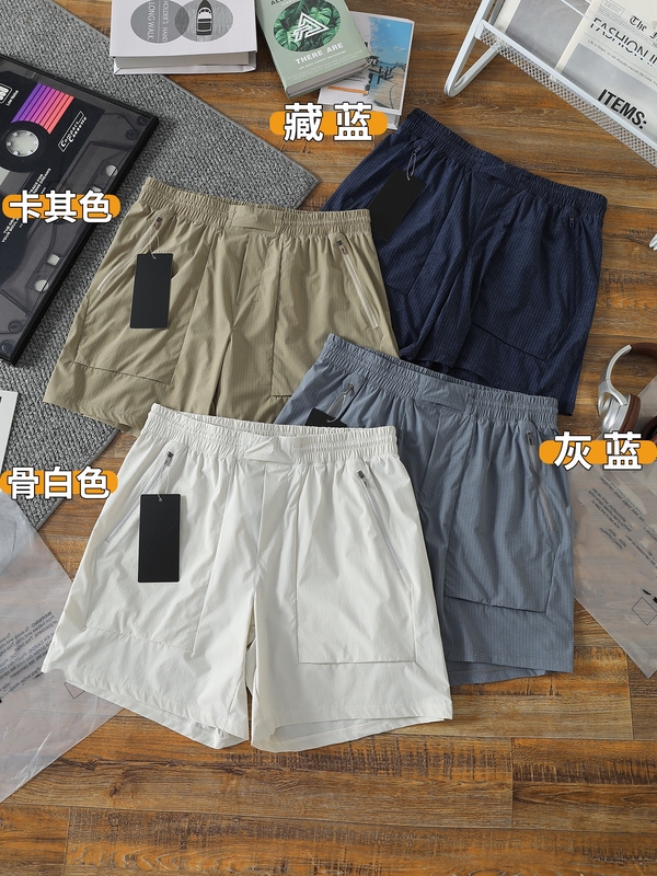 Lu Same Style Pace Breaker Yoga Men's Quick-Drying Breathable Sports Shorts Running Fitness Training Plus Size