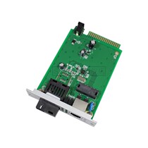 Gigabit Plug-in Fiber Optic Transceiver Gigabit Dual Fiber Single Fiber Optoelectronic Converter Card Transceiver Rack