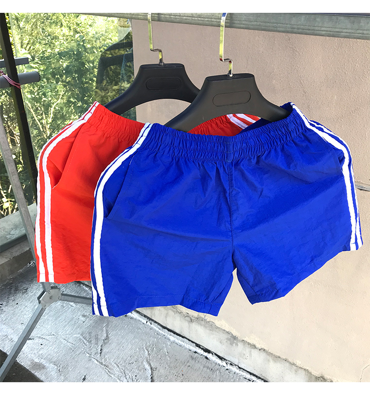 Quần short nam giản dị xu hướng quần lớn quần thể thao nam quần mỏng phần lớn quần nam đầu mặc quần quần túi hộp nam