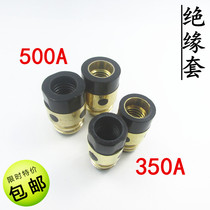 Carbon dioxide gas protection welding torch accessories Panasonic 350A 500A insulator with copper screw tooth insulation sleeve